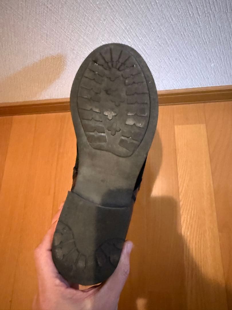 DIESEL 黒ブーツ 使用感あり
