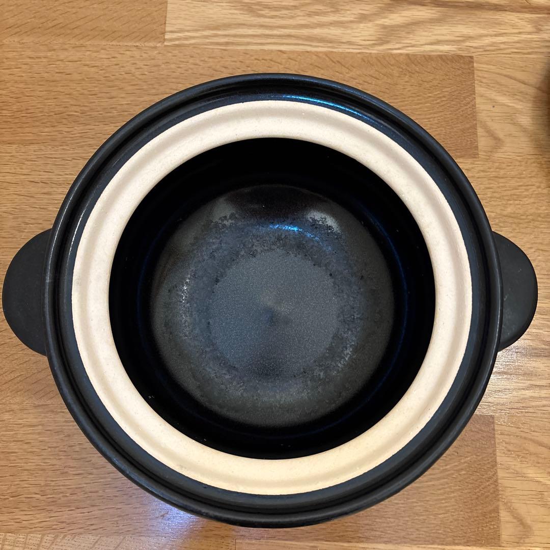 美品　長谷園　かまどさん　土鍋　3合