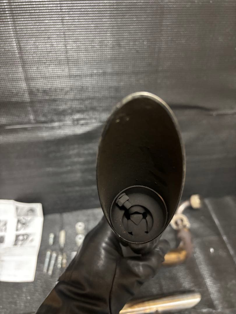 ドラッグスター400 ガレージT&F ドラッグパイプマフラー スラッシュ