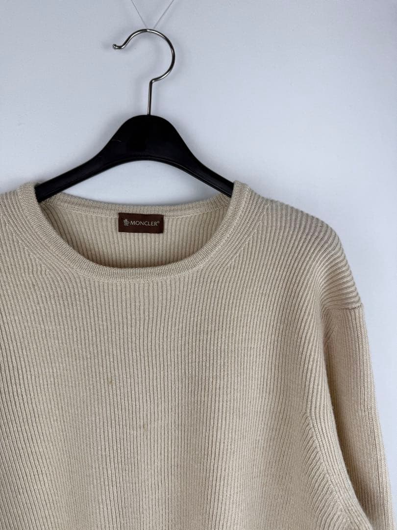 トップス MONCLER ARCHIVE VIRGIN WOOL KNIT