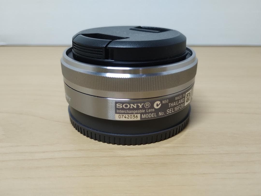 ✨パンケーキ✨ SEL16F28 単焦点 E16mm F2.8 SONY 薄型