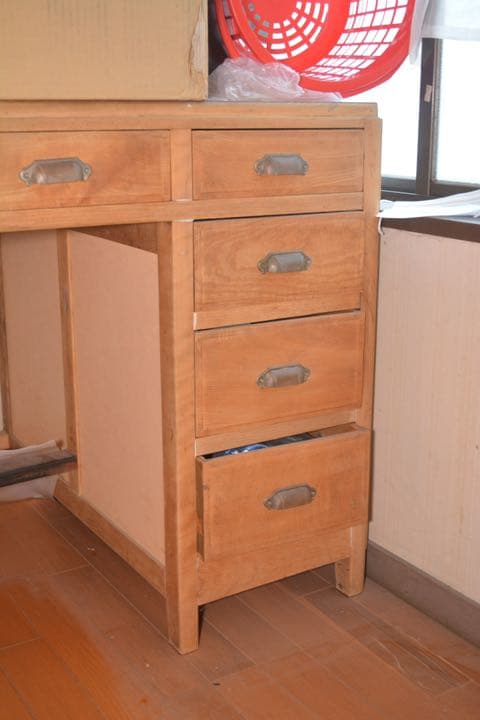 アンティークデスク 昭和学習机 日本家具 昭和 家具 デスク オフィス 木工
