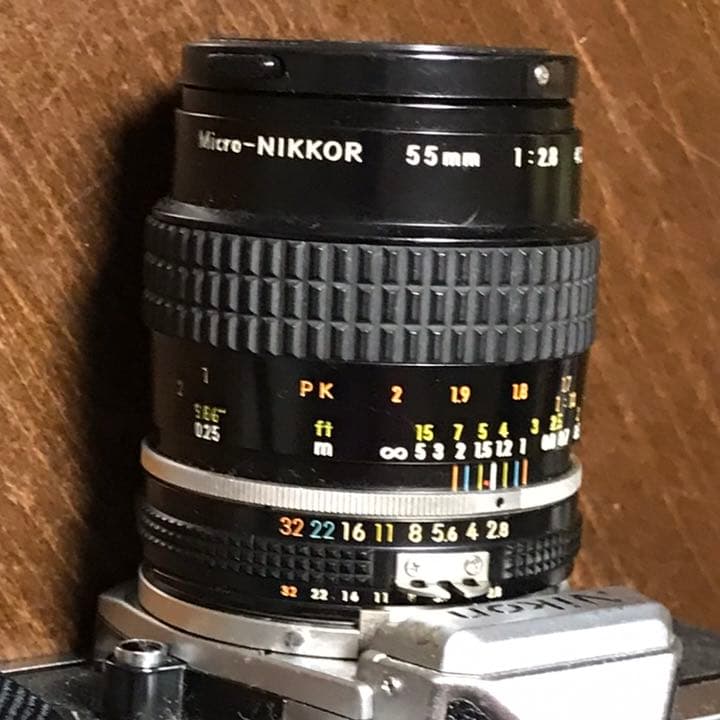 Nikon FE フィルム 一眼レフカメラ　55㎜と35～105㎜レンズなど一式