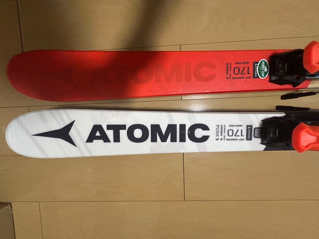 ATOMIC PUNX5 スキー ビンディング付き