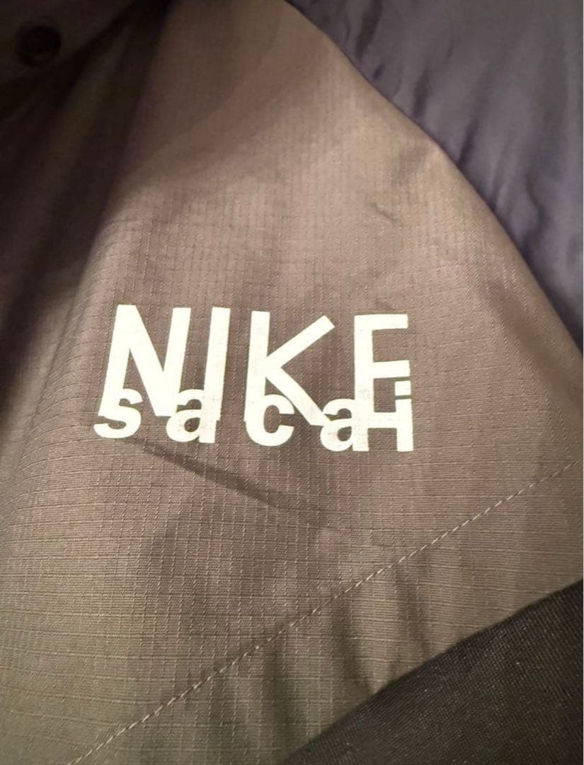 Nike sacai XL モッズコート オリーブグリーン　トレンチコート