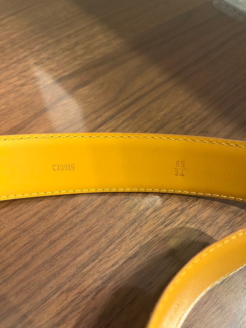 ルイヴィトン　エビライン　ベルト