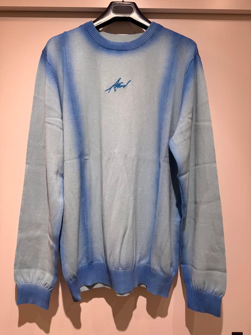 美USED ANEW GOLF メンズ ヴィンテージ風 コットンニット