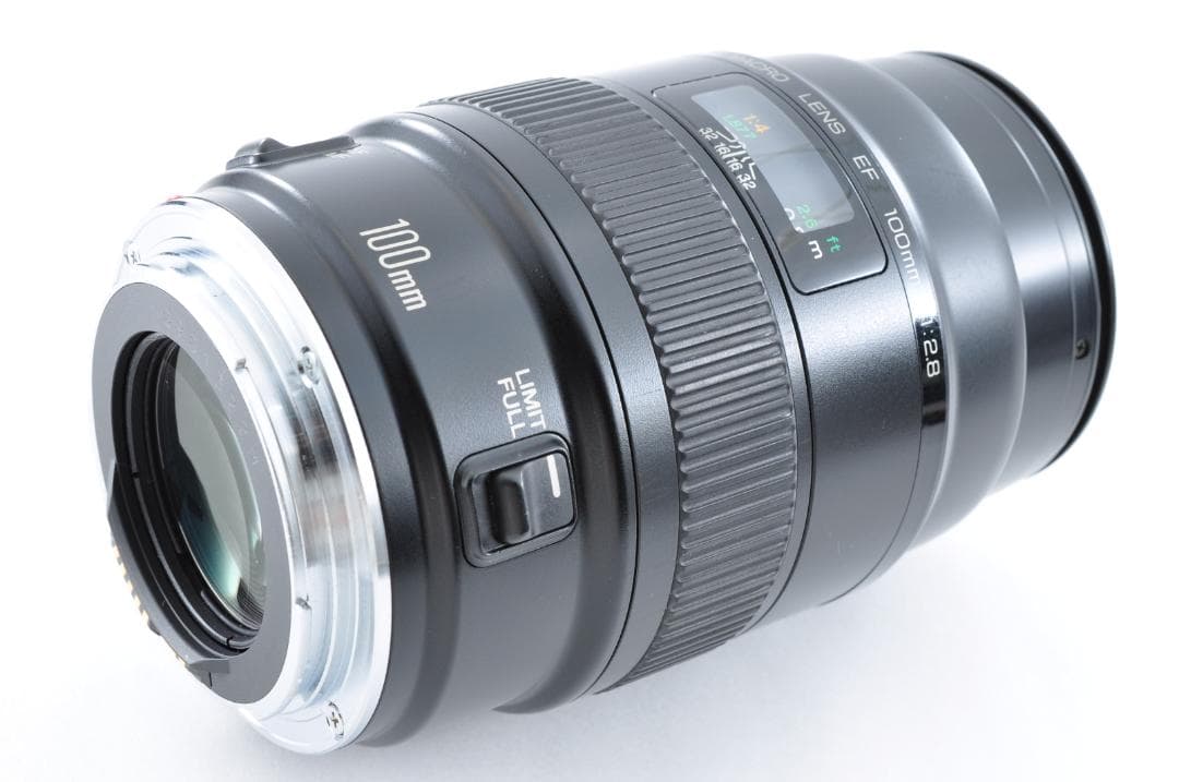 Canon Macro EF 100mm f/2.8 レンズ
