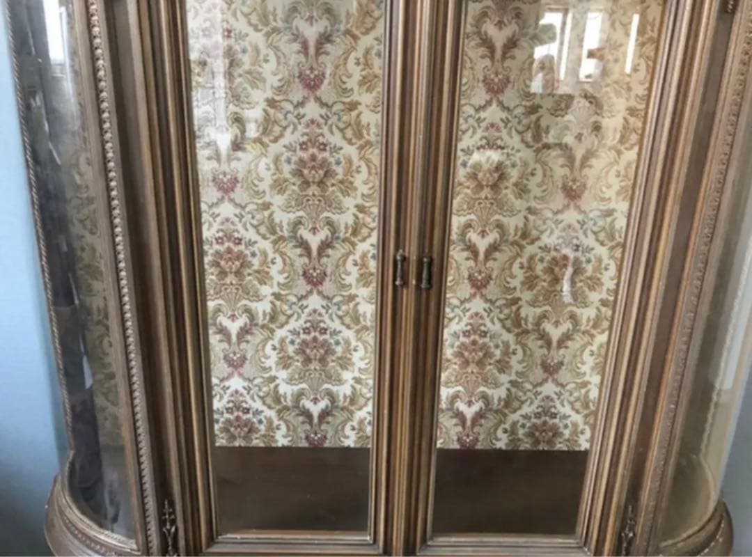 マリオコルチャゴ　フラテッリ・オリッジ　アンティーク　飾り棚　キャビネット