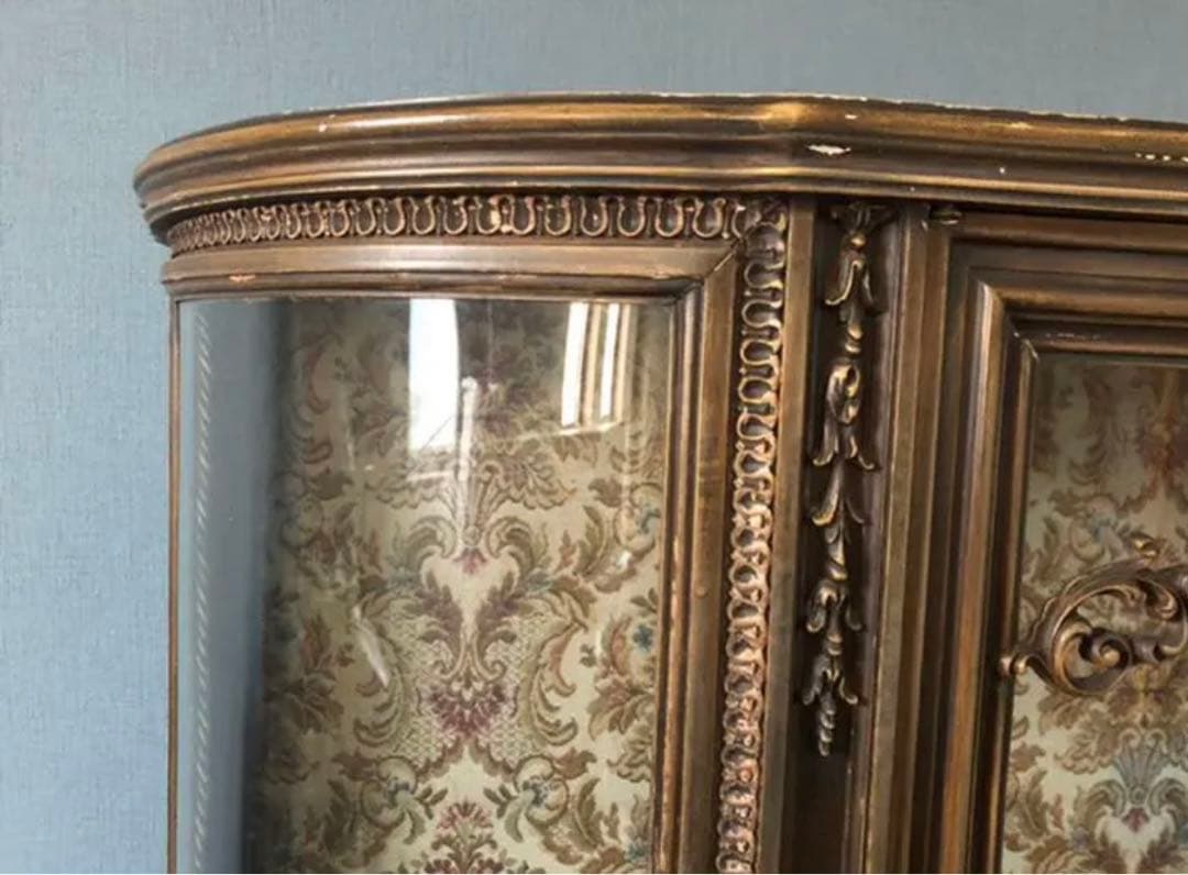 マリオコルチャゴ　フラテッリ・オリッジ　アンティーク　飾り棚　キャビネット