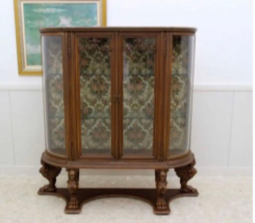 マリオコルチャゴ　フラテッリ・オリッジ　アンティーク　飾り棚　キャビネット