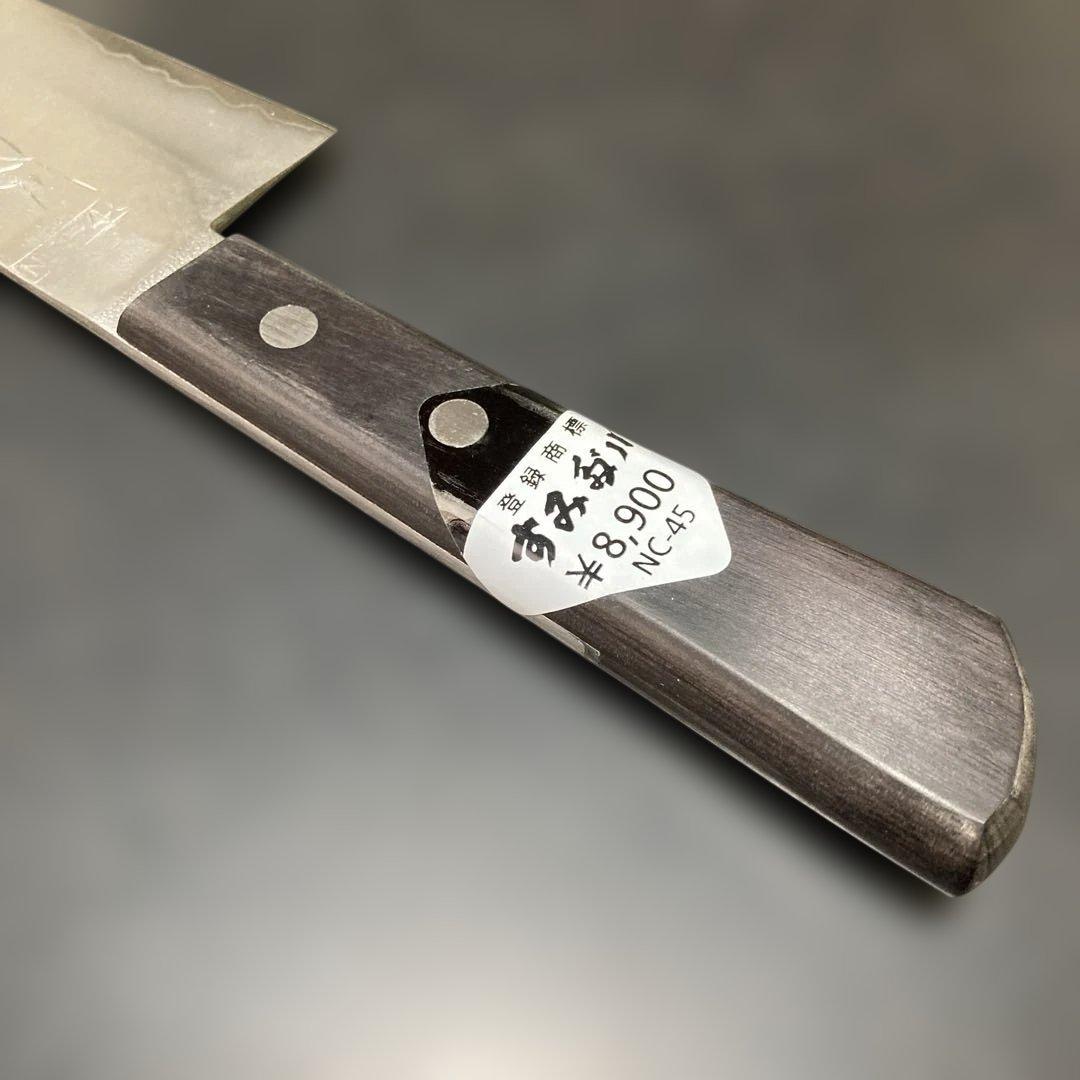 三徳包丁 切れ味抜群　木製ハンドル　新品未使用　ビンテージ　自宅長期保管　美品