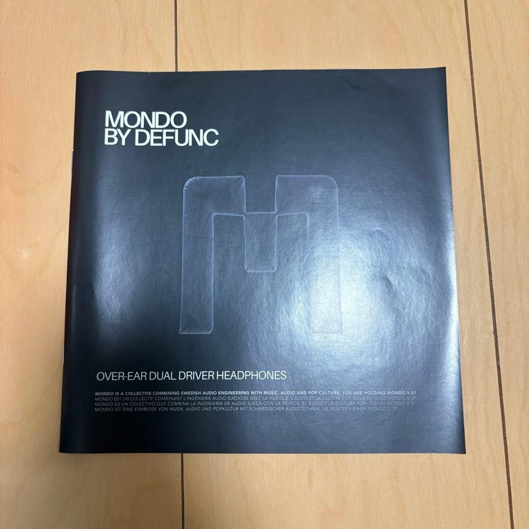 【MONDO BY DEFUNC】 ヘッドホン 有線 ワイヤレス クリア