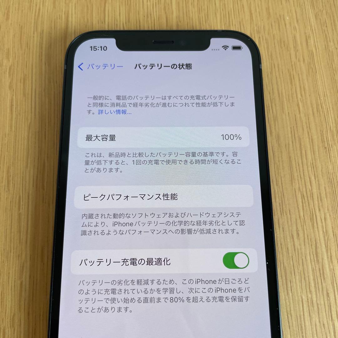 Apple　iPhone 12　Black　128GB　動作確認のみの使用