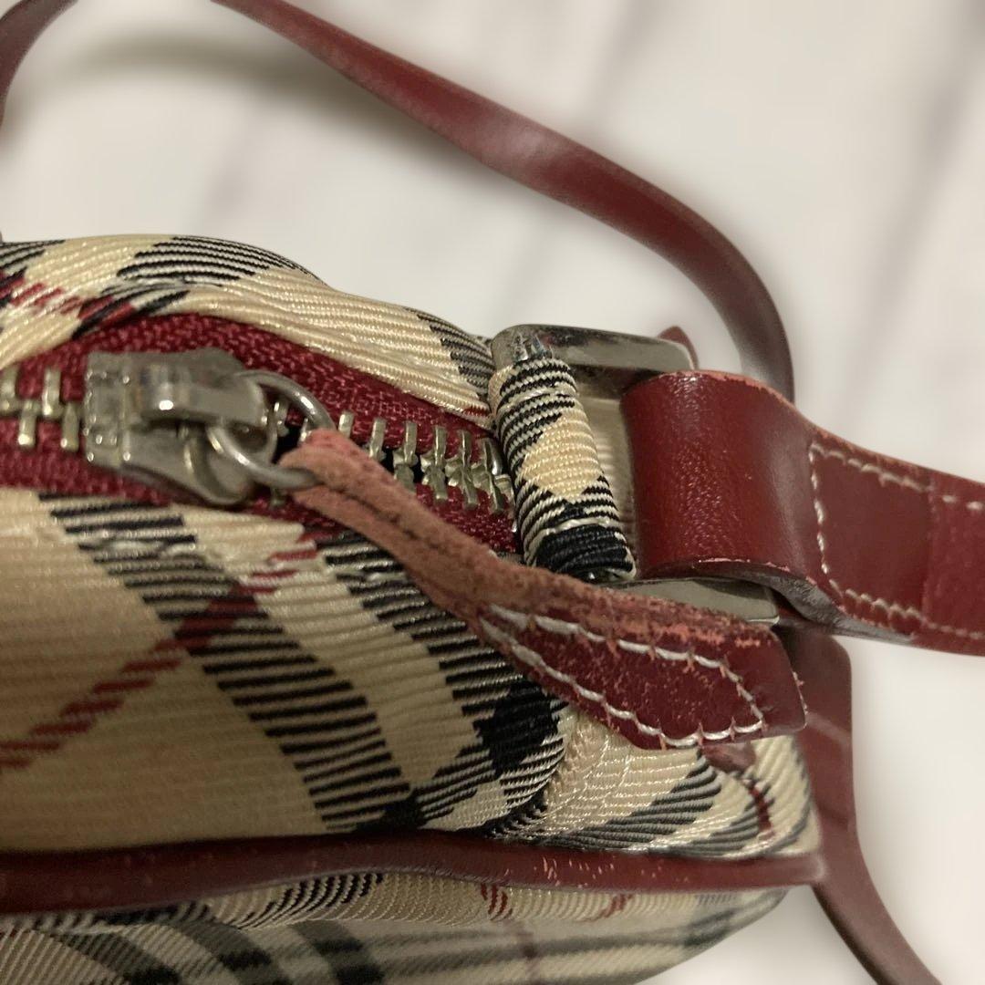 チェック柄ショルダーバッグBurberry