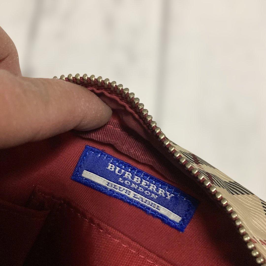 チェック柄ショルダーバッグBurberry