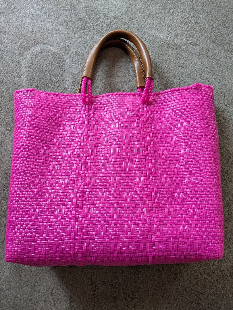 メルカドバッグ　ピンク