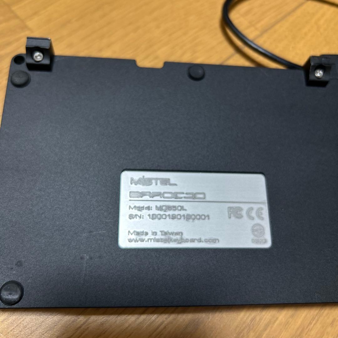 Mistel Barroco MD650L 英語キーボード