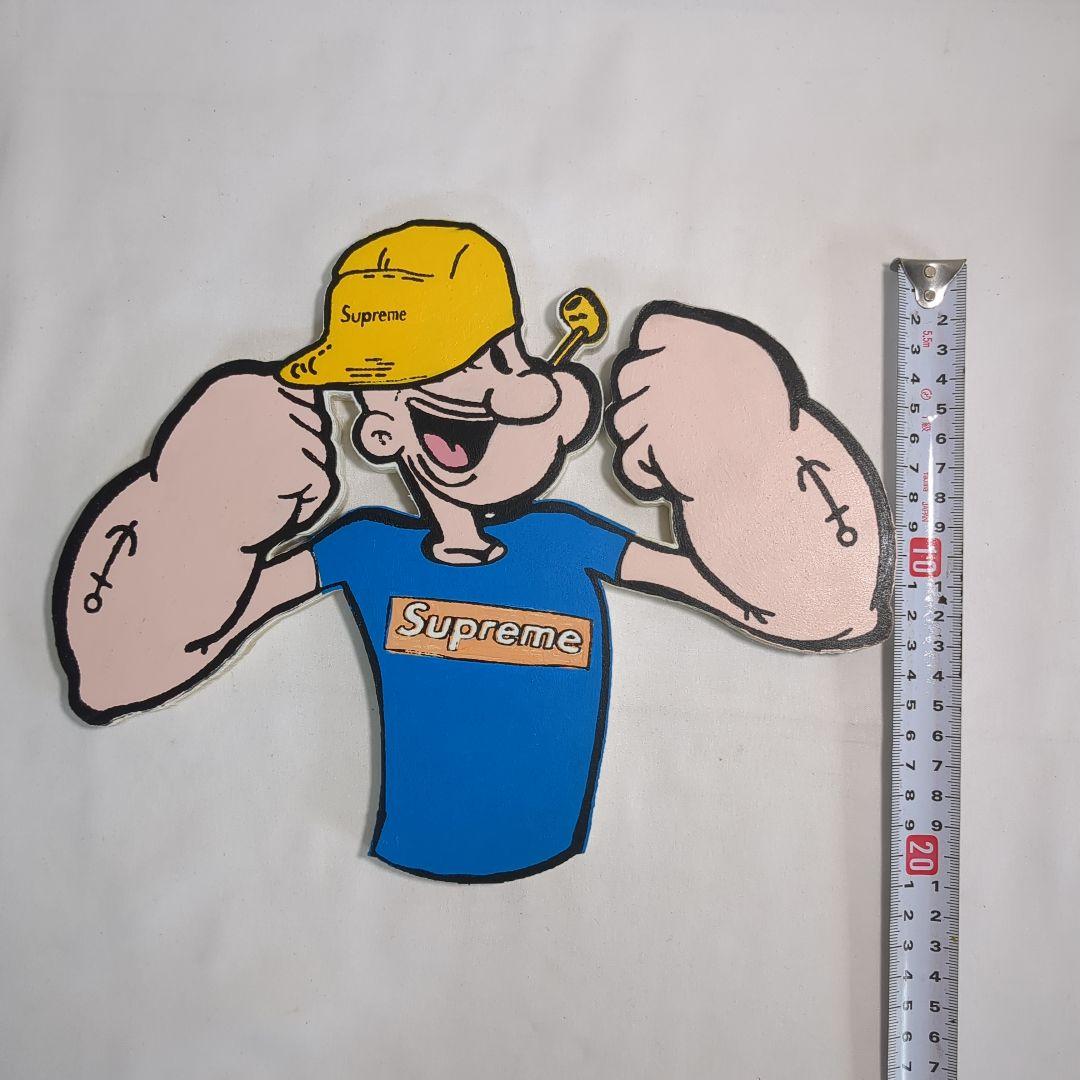 【希少】 ポパイ supreme 木製 ディスプレイ