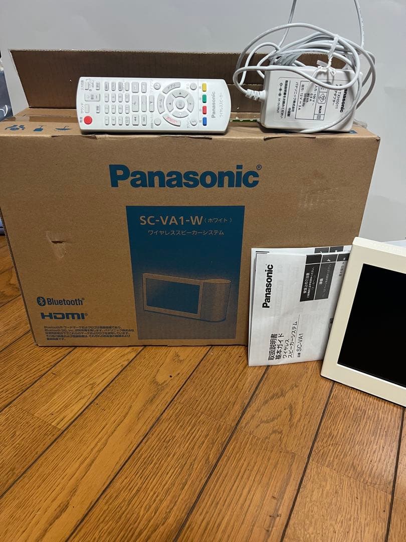 Panasonic ワイヤレススピーカーシステム　モニター付き