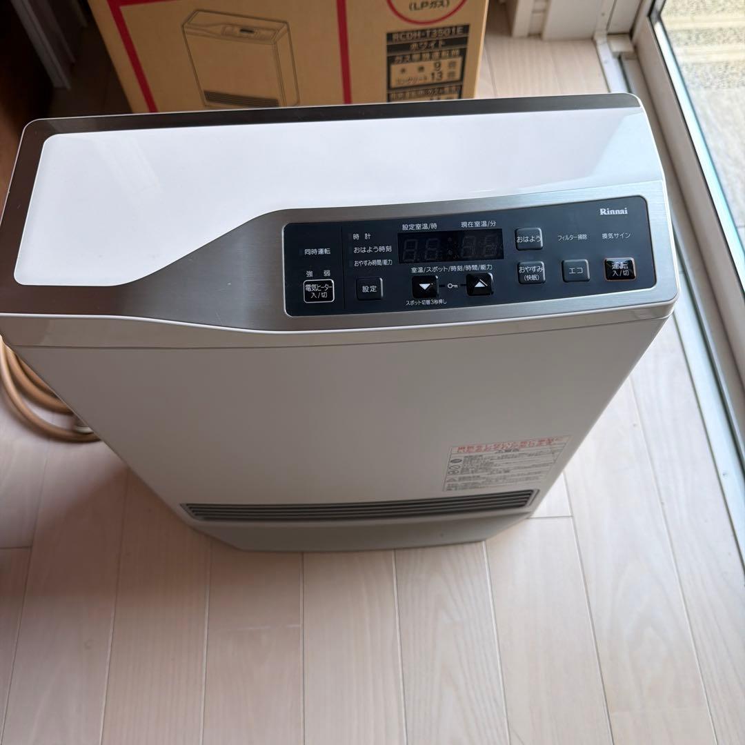 2018年製 Rinnai RCDH-T3501E ガスファンヒーター プロパン