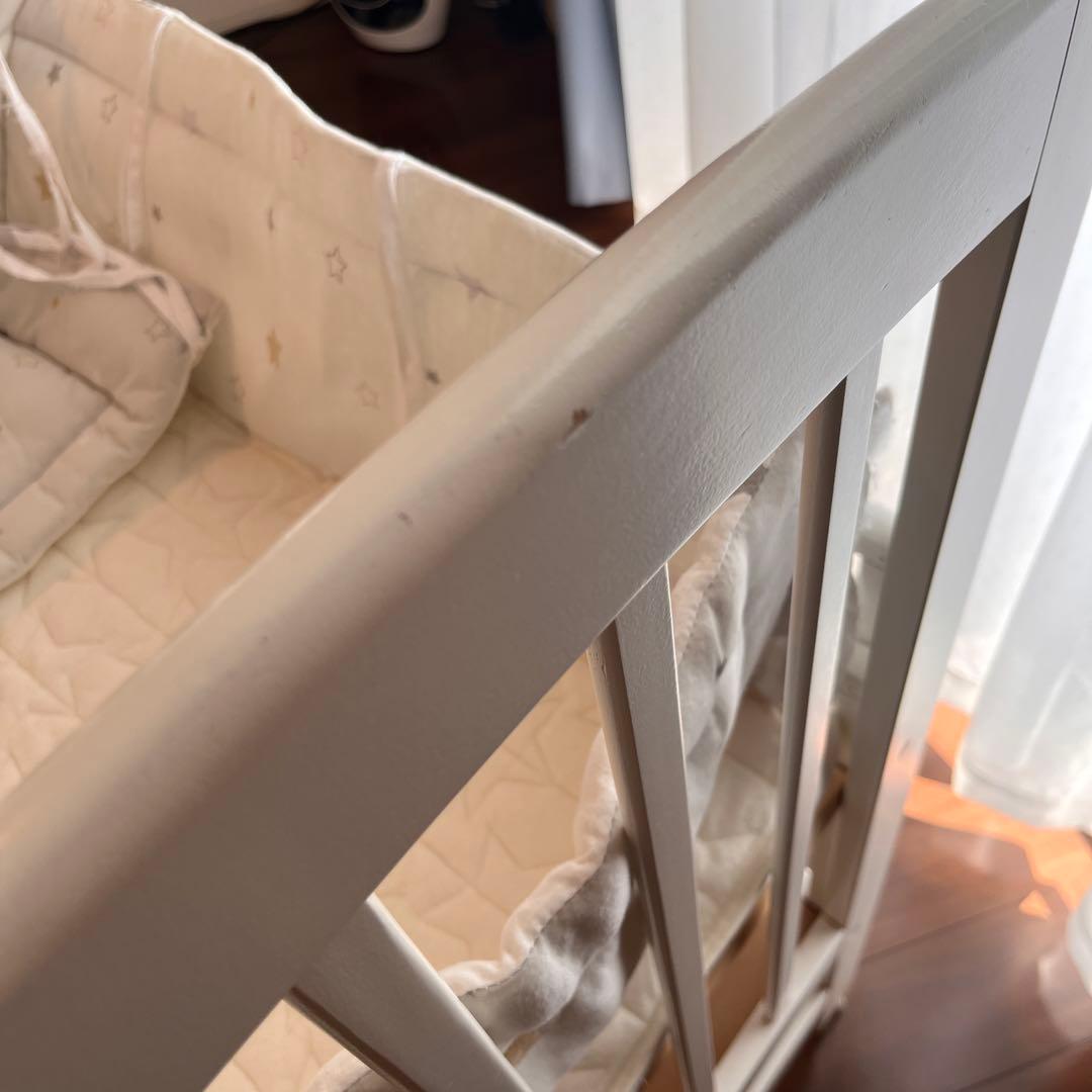 【送料込み】KATOJI ハイポジション ミニ ベビーベッド 02028