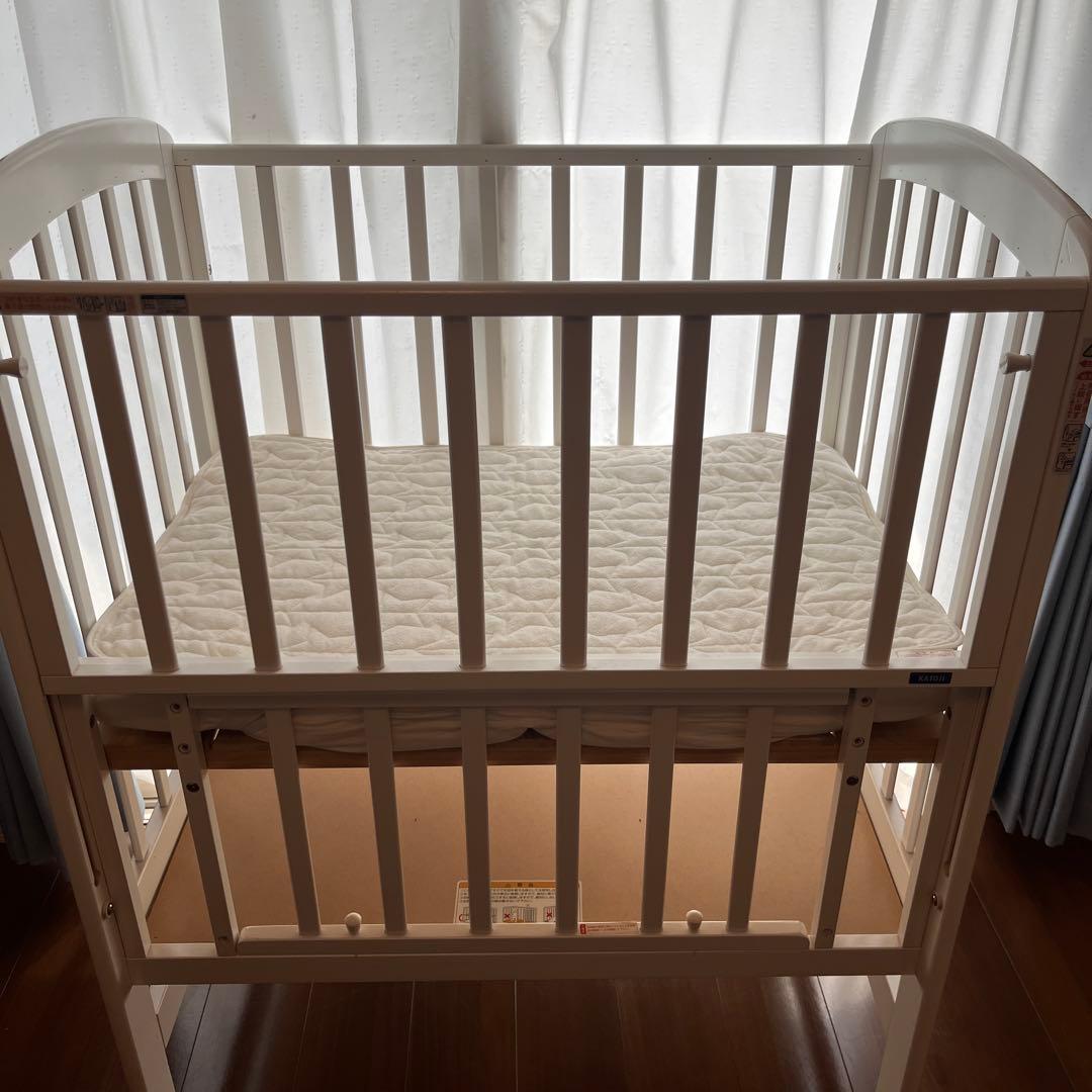 【送料込み】KATOJI ハイポジション ミニ ベビーベッド 02028