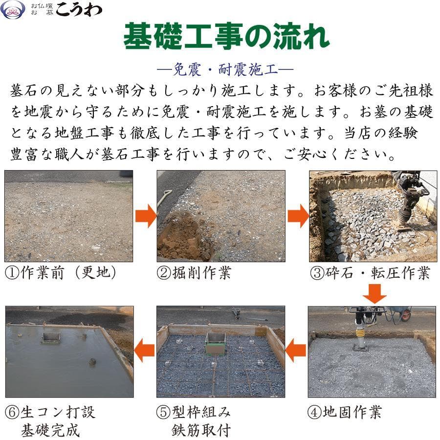 墓石　お墓　和型墓石　３段墓石　送料無料　最短工事期間10日