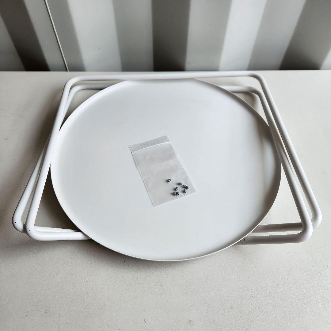 希少　廃盤モデル　無印　MUJI コンパクトサイドテーブル　スチール