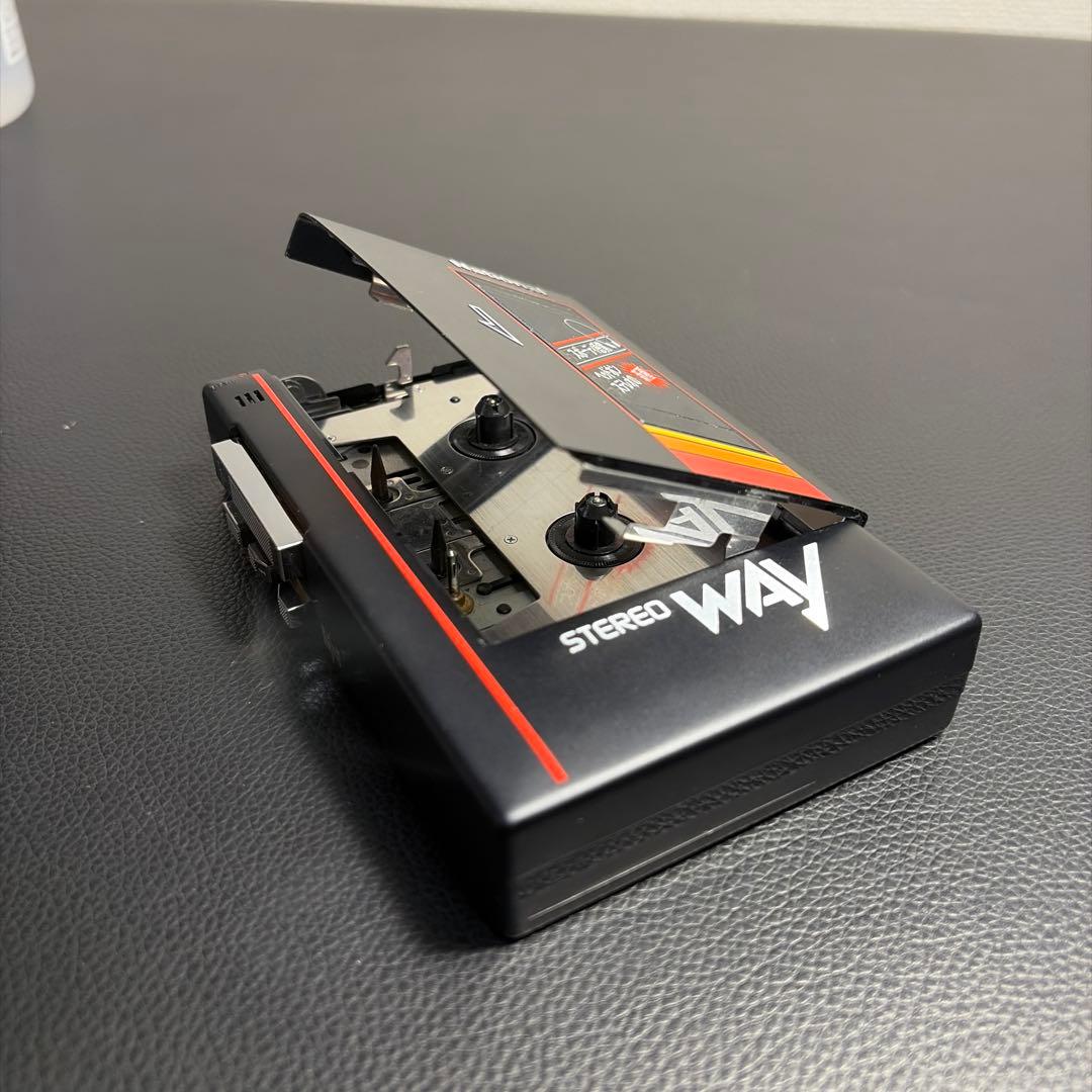 National way RQ-J9 カセットプレーヤー カセットテープ　レトロ