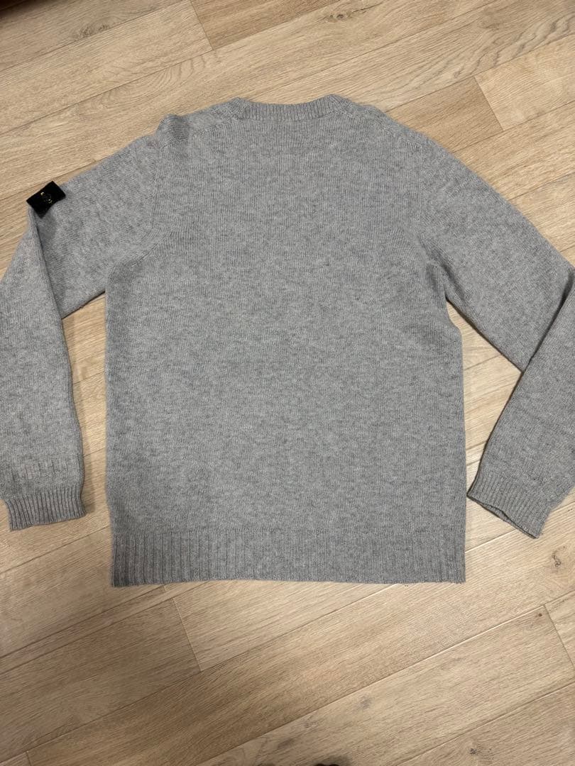 STONE  グレー クルーネックセーター