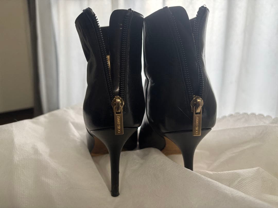 値下げ！JIMMY CHOO ジミーチュウ　36 黒ポインテッドトゥ ブーツ