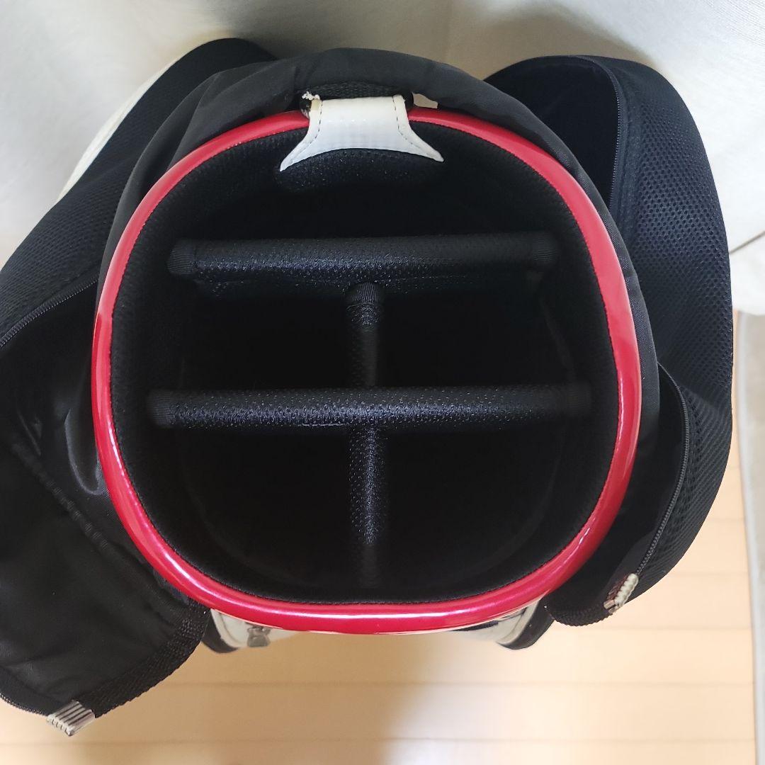 Puma キャディバッグ ホワイト/レッド