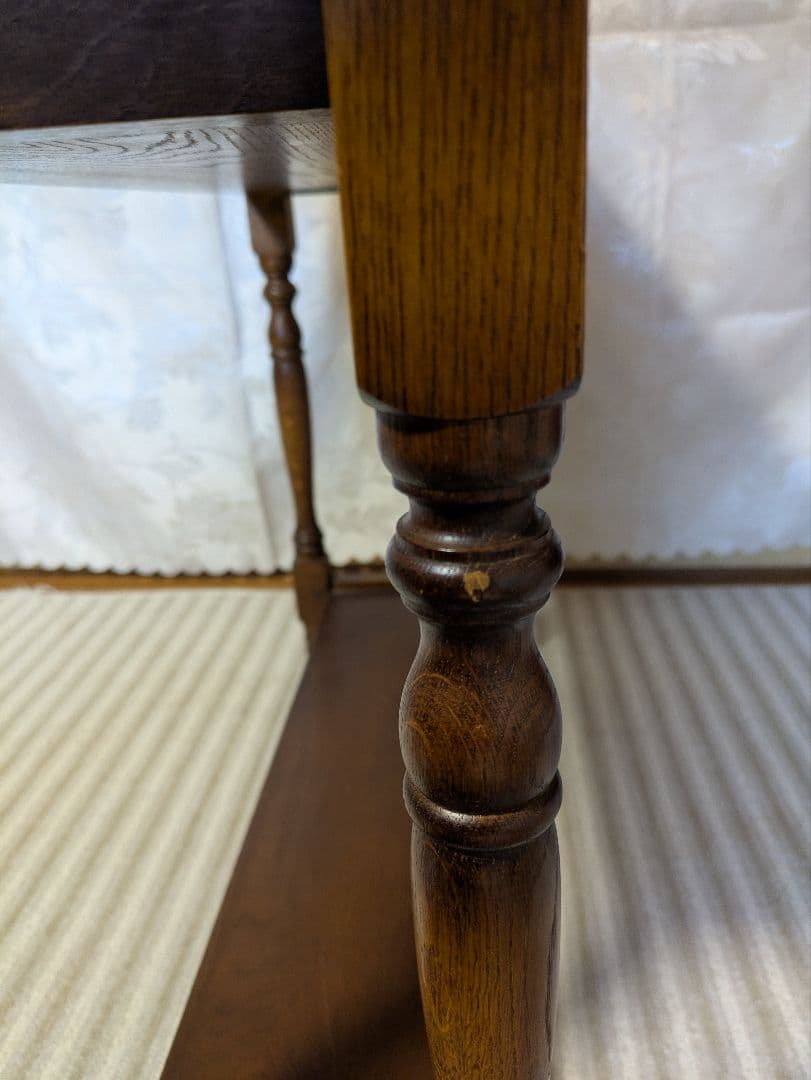 木製コンソールテーブル　エゾ　EZO　 引き出し2つ付き　グレース