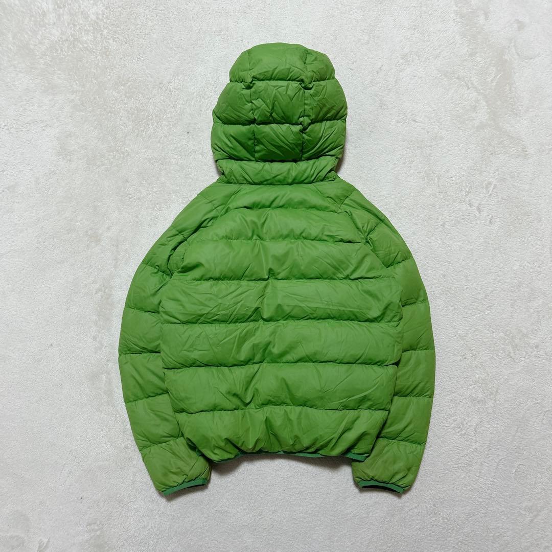 s*a様 y2k 短丈 モンベル down jacket parka グリーン