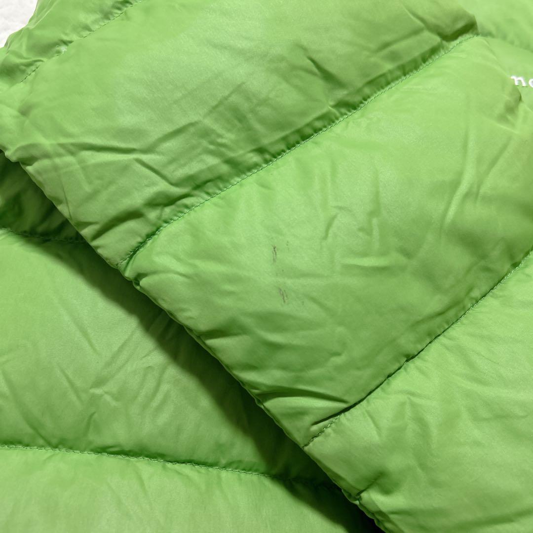 s*a様 y2k 短丈 モンベル down jacket parka グリーン