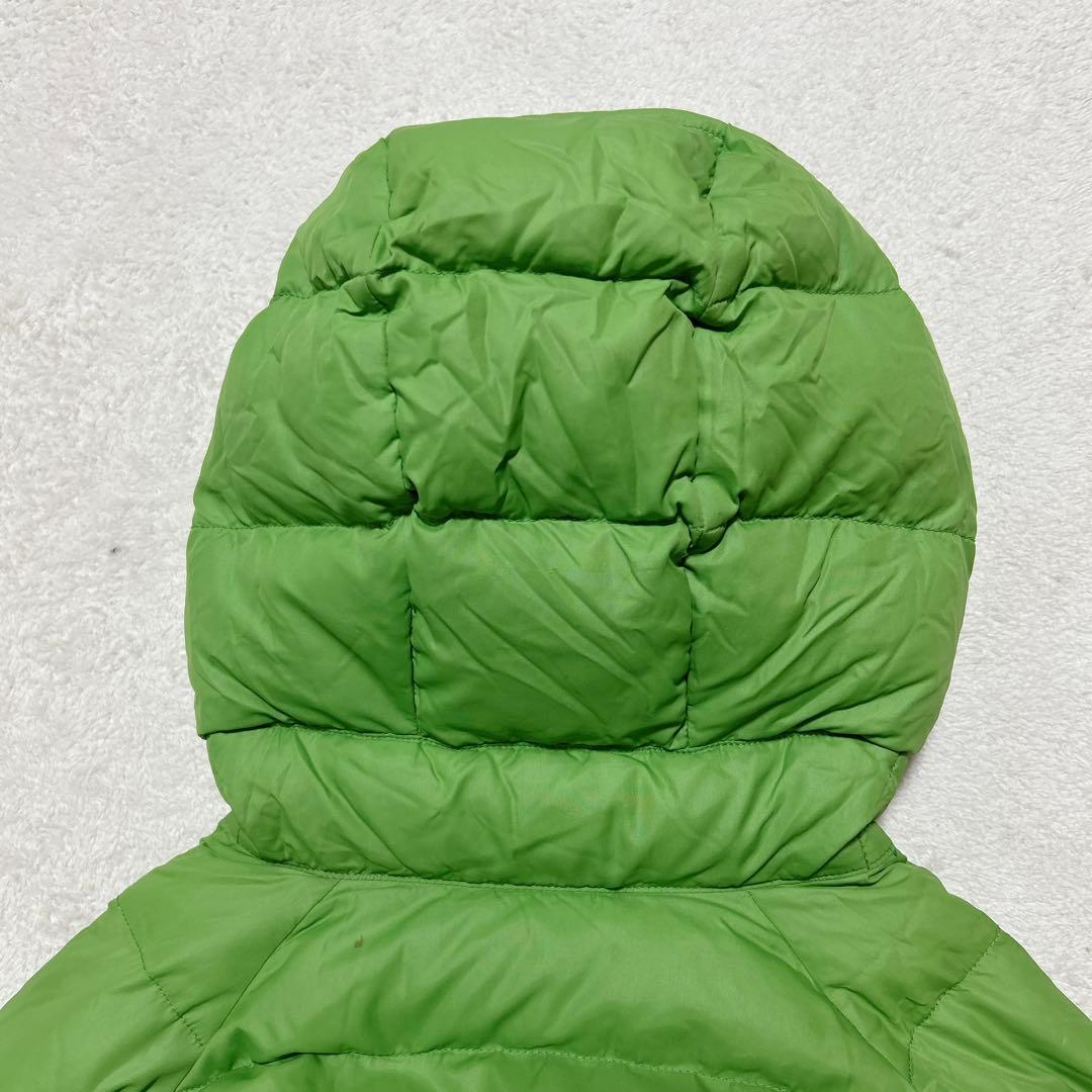 s*a様 y2k 短丈 モンベル down jacket parka グリーン