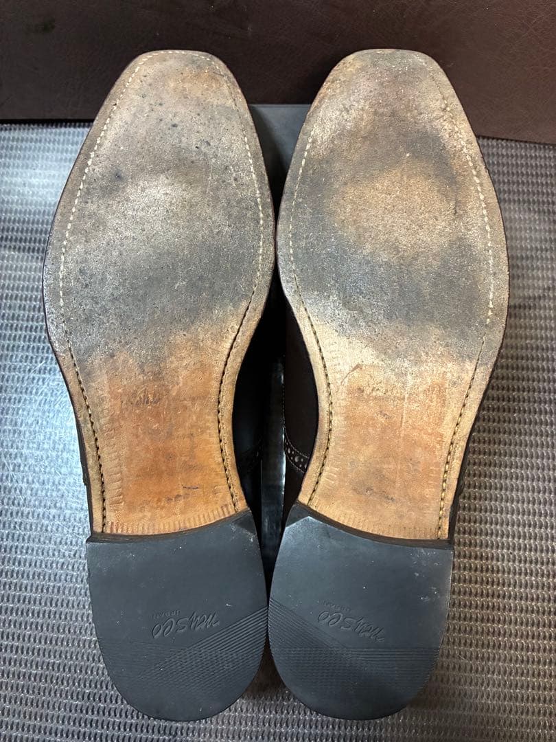 【極美品】 宮城興業 和創良靴 カスタムメイド レイジーマン 日本製 本革 濃茶