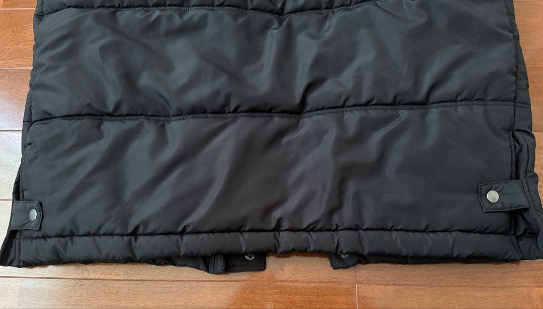 LUZeSOMBRA ブラックベンチコート　L