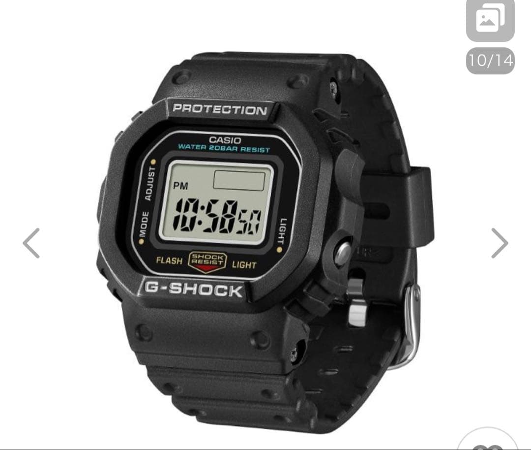 G-SHOCK DW-5600nanoブラック新品未使用 保証書 付属品全て有