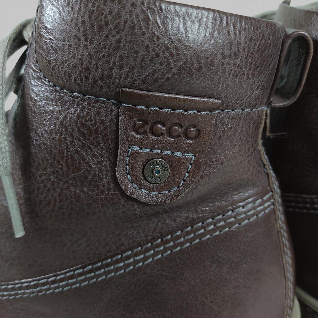 エコー|ショートブーツ|ボア素材|39|濃茶|i1800