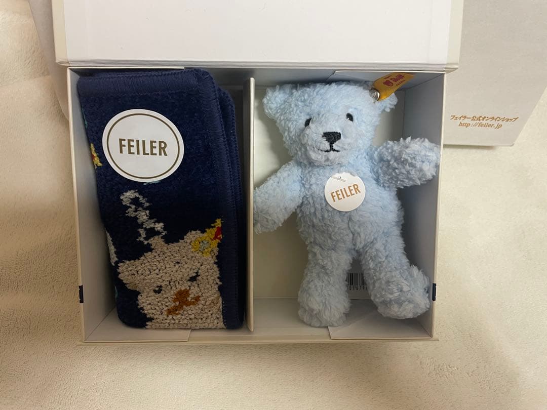 Steiff x FEILER シュタイフ　フェイラー　新品未使用