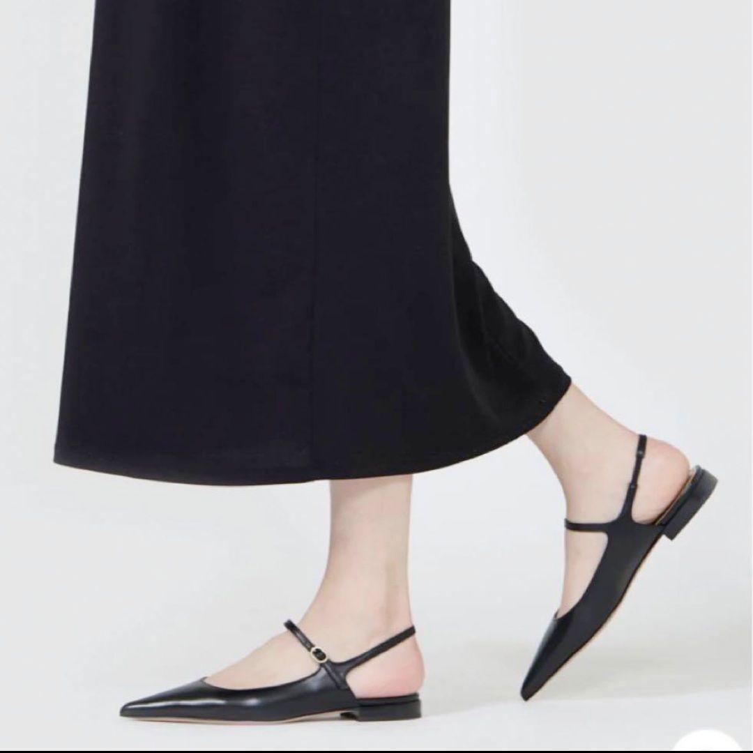 未使用 ペリーコ バックスリング レザー パンプス ミュール ファビオルスコーニ