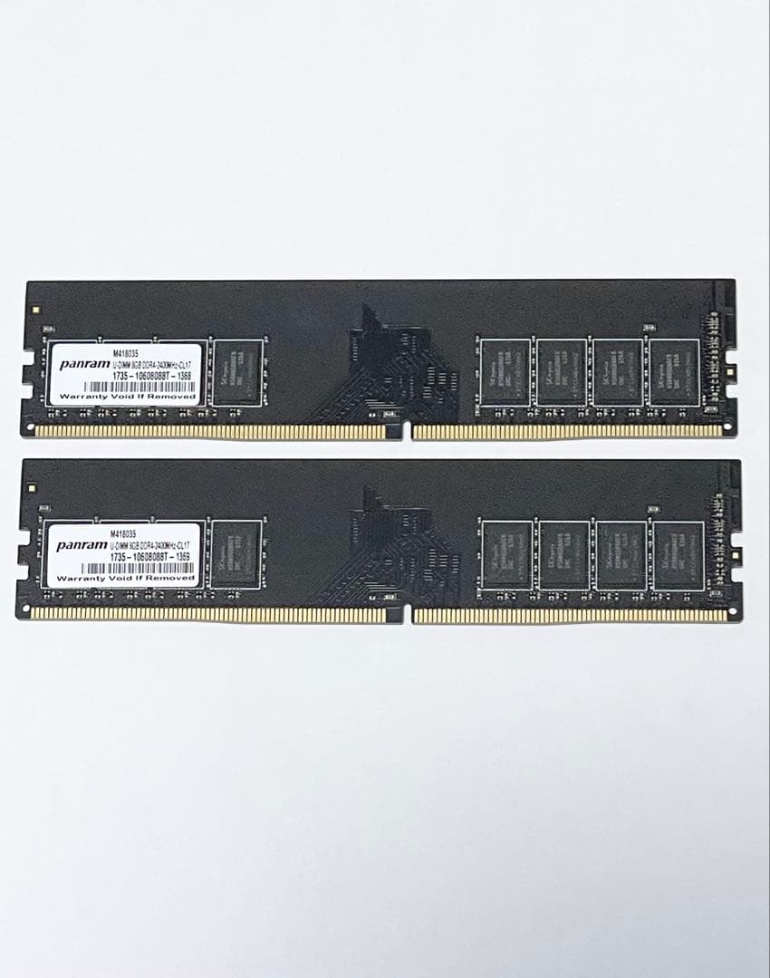 panram PC4-2400 8GB メモリ 8×2(16GB)