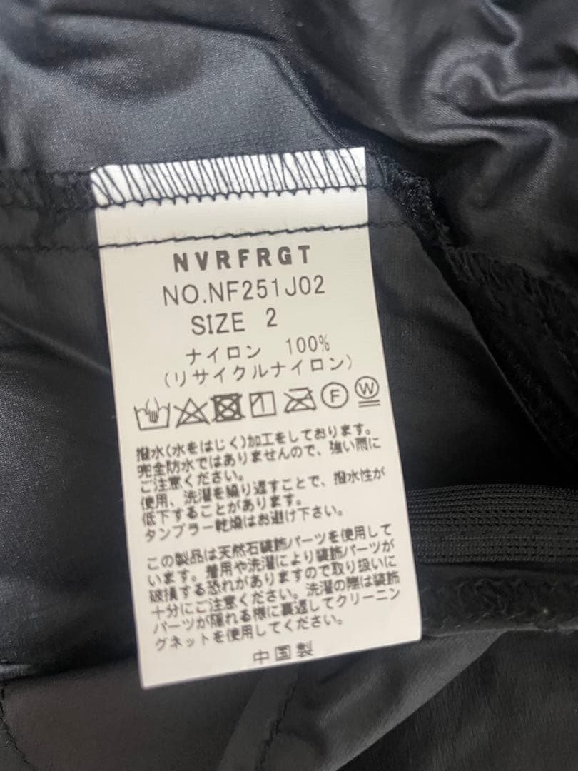 ジャケット・アウター NVRFRGT PANELED LIGHTWEIGHT HOODEDJACKET