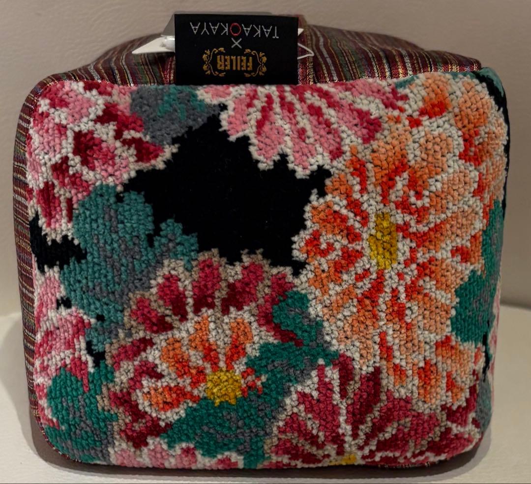 フェイラー　和柄　西陣織 シルク 絹 クッション 枕 新品タグ付き　FEILER