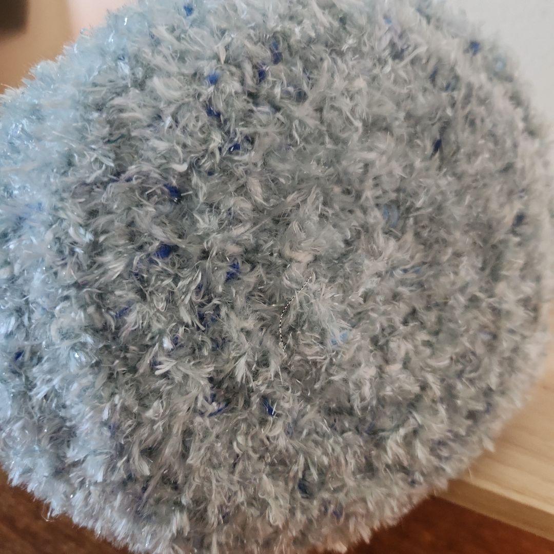 ゆ*ら様 コヤンイサムチョン　ニャンの毛糸のカゴバック　ハンドメイド