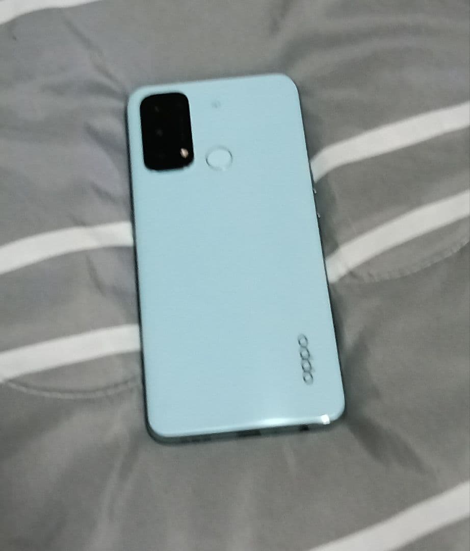 OPPO Reno5 本体 青色 クイックガイド付き