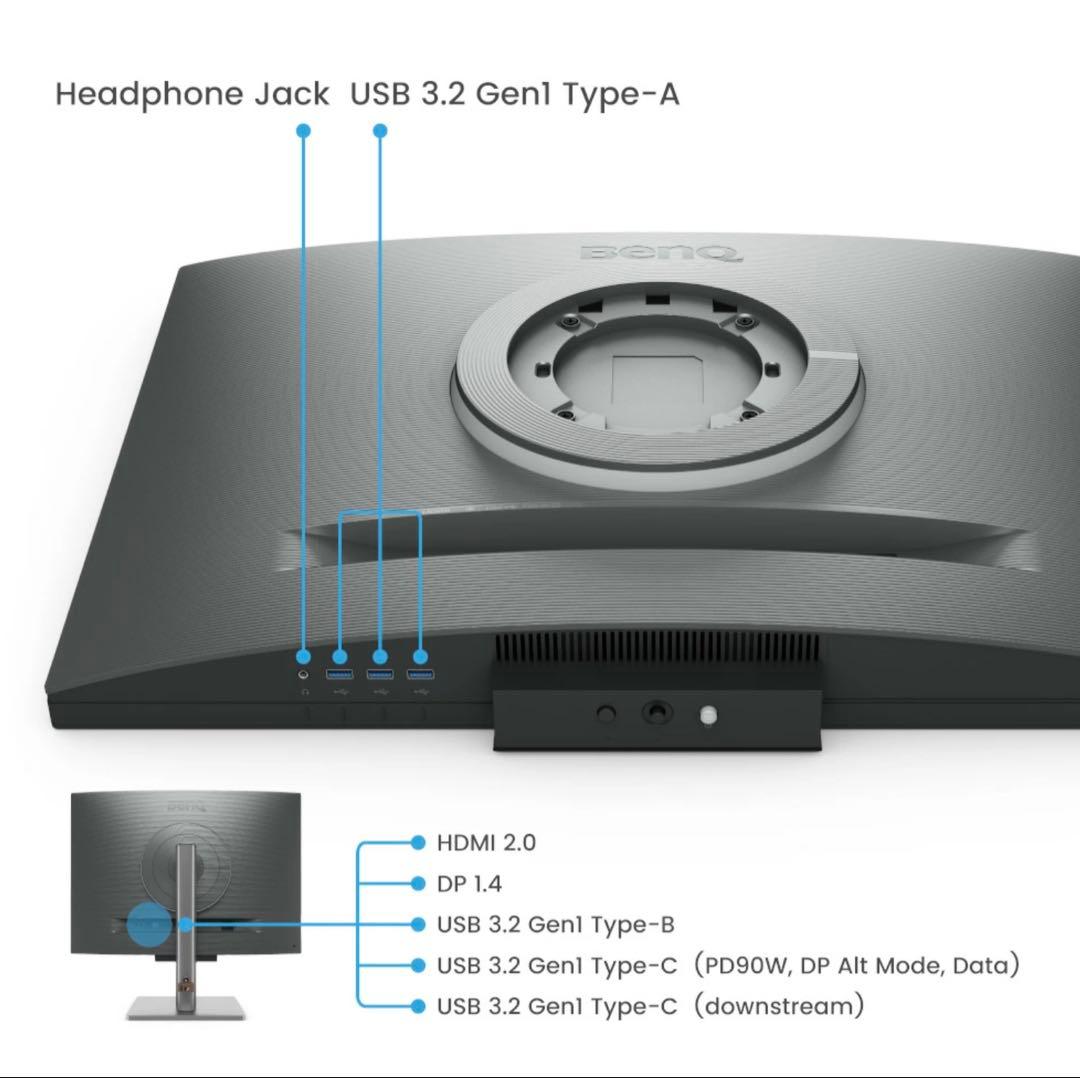 BenQ RD280U 28.2インチ 4K+ プログラミングモニター