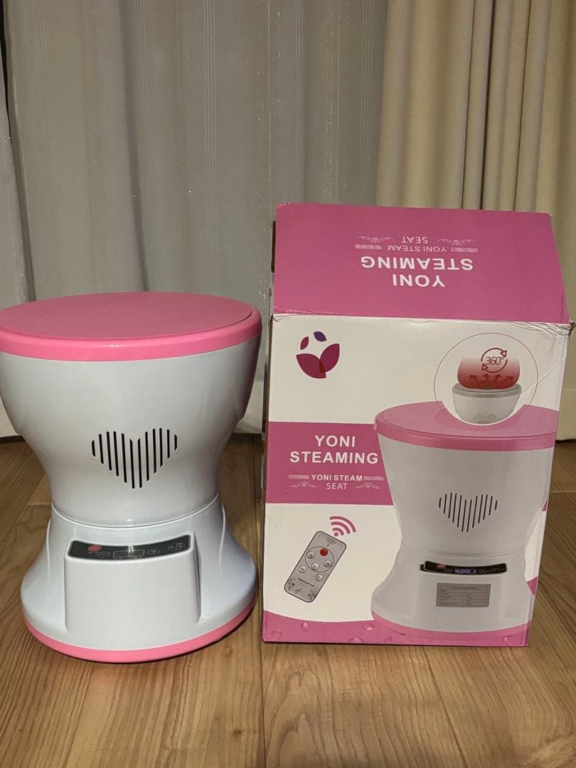 Yoni Steaming Seat 電気よもぎ蒸しチェア　よもぎ、マントセット